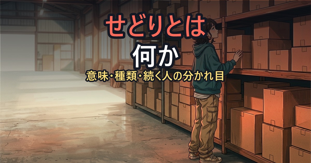 せどりとは何かを整理した記事のアイキャッチ